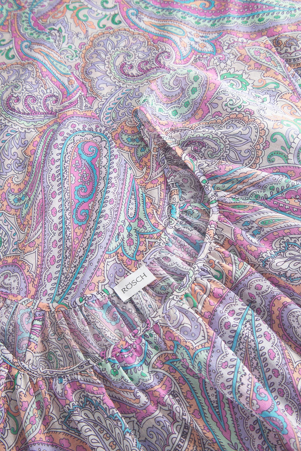 Detailbild Pyjama im Paisley druck