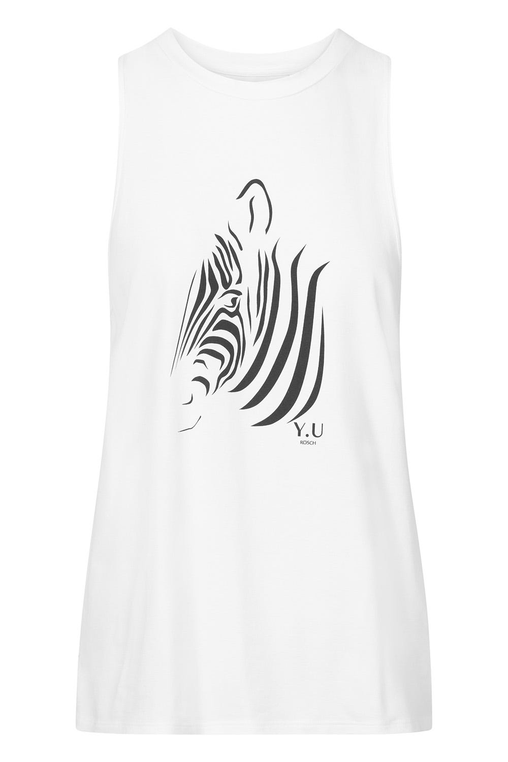 Yoga Zebra Top