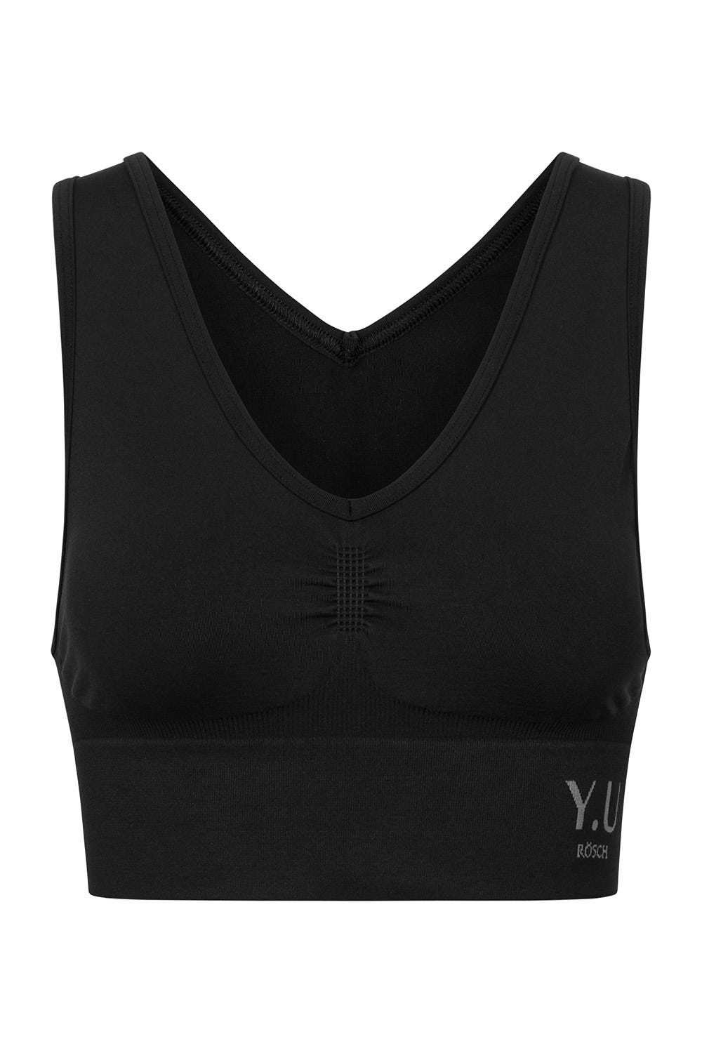 Yoga Bustier Schwarz