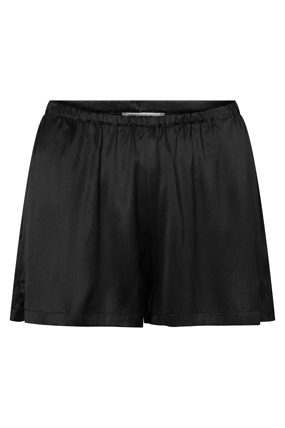 Shorts Seide Schwarz